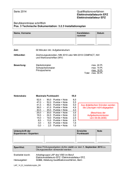 Installationsplan LAP14