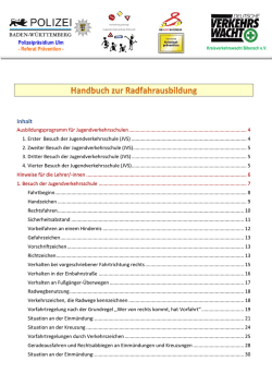 Inhalt - Kreisverkehrswacht Biberach eV