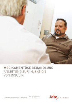 Insulininjektion - Lilly Deutschland GmbH