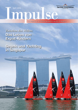 Das Leben von Expat-Kindern Segeln und Yachting in Singapur