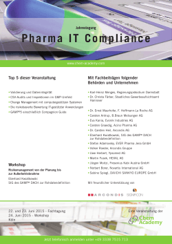 Pharma IT Compliance