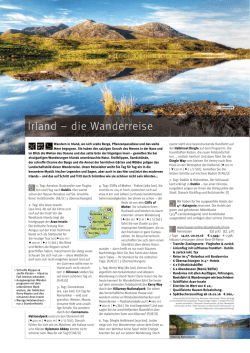 Irland &ndash; die Wanderreise - Hauser