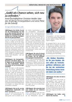 GoBD als Chance sehen, sich neu zu erfinden.