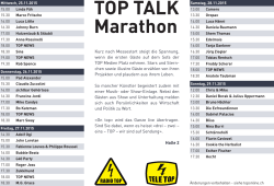 TOP TALK Marathon