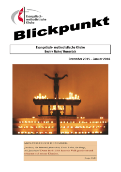 Januar 2016 - Aktuelles unserer Gemeinde Simmern