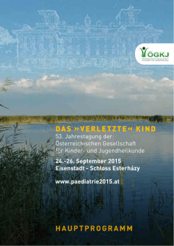 DAS VERLETZTE KIND HauPtProGramm
