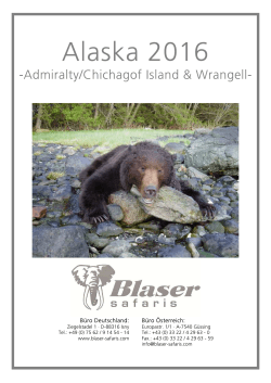 Alaska – Admiralty/Chicagof Island & Wrangell