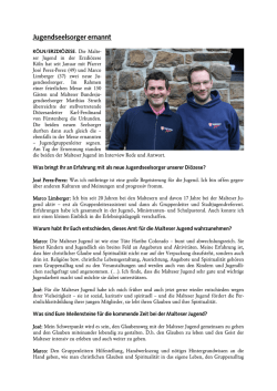 Interview mit unseren Di&ouml;zesanjugendseelsorgern