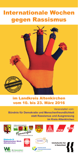 Internationale Wochen gegen Rassismus