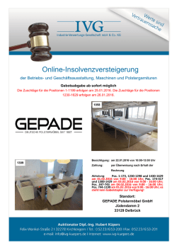 herunterladen - IVG mbH & Co. KG