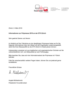 Informationen Messebau