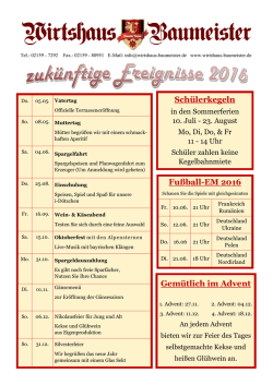 Hier werden in kurzer Zeit die kuli