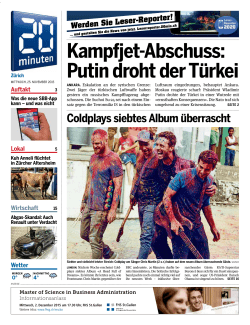 Kamp et-Abschuss: Putin droht der Türkei
