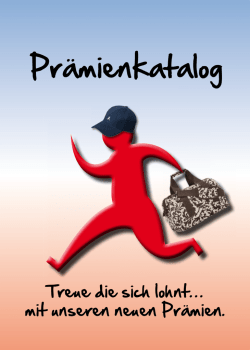 Pr&auml;mienkatalog - Bu&szlig;manns Apotheken