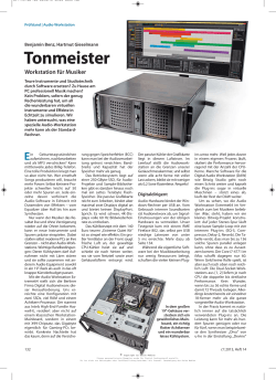 Tonmeister - Digital AudionetworX
