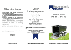 Infos und technische Details zu den absenkbaren Anh&auml;ngern