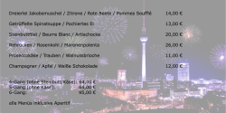 Dreierlei Jakobsmuschel / Zitrone / Rote Beete / Pommes Souffl&eacute; 14