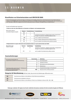 Normen Schuhe - BIG Arbeitsschutz GmbH