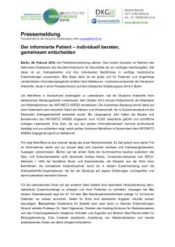 26.02.2016 Pressemitteilung HauptPK 2 Informierter Patient DKK