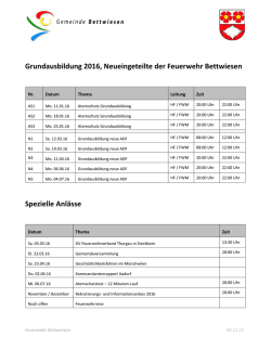 Info Anschlag
