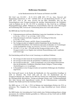 Heilbronner Resolution