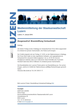 Medienmitteilung_BrandOttos_Baldegg