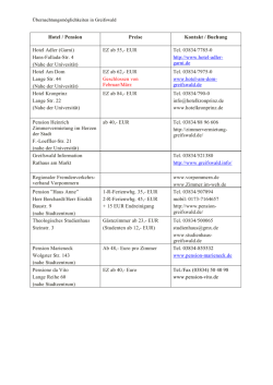 Hotel / Pension