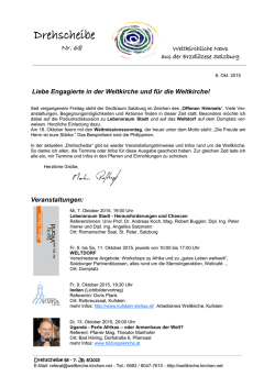 Drehscheibe Nr. 68 - Erzdi&ouml;zese Salzburg