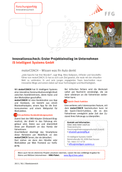 iS Intelligent Systems GmbH, O&Ouml;