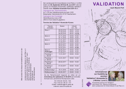 validation - LVIM - Landesverein für Innere Mission in der Pfalz eV