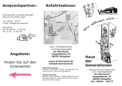 HfG_Flyer - Kath. Pfarrgemeinde St. Bernward Salzgitter