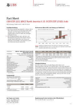 MSCI North America SR UCITS ETF (USD) A-dis
