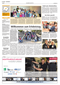 Presseartikel zum Kinderfilmfest 2015