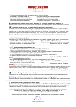 IT-Dienstleistungen aller Art über die komplette Laufzeit kostenlos