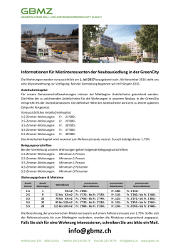Informations-PDF öffnen - Greencity Genossenschaften