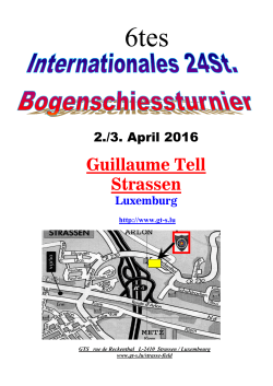 Guillaume Tell Strassen - Bogensportverein Kandel