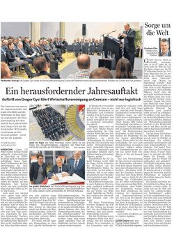 Ein herausfordernder Jahresauftakt