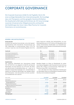 Corporate Governance & Vergütungsbericht