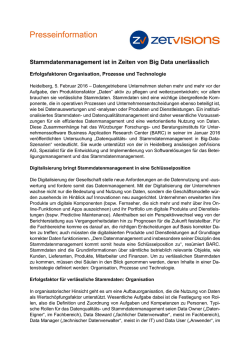 Presseinformation