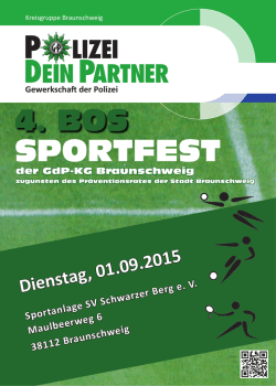 Dienstag, 01.09.2015 - bei Polizeifeste.de