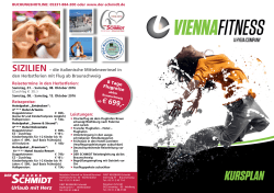 Kursplan VIENNA Wolfenbüttel - Vienna Fitness