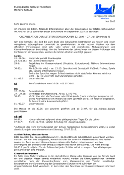 Europäische Schule München Höhere Schule s1-s6