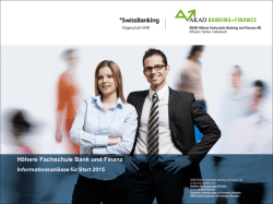 H&ouml;here Fachschule Bank und Finanz