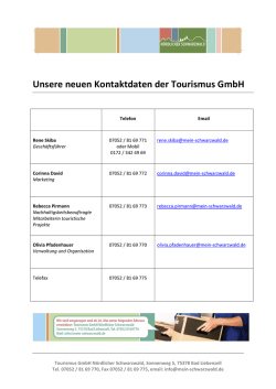 Kontaktdaten der Tourismus GmbH Nördlicher Schwarzwald_(1 S.)pdf