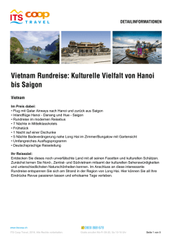 Infos als PDF - ITS Coop Travel