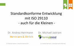 Dr. Michael Jastram + www.formalmind.com Dr