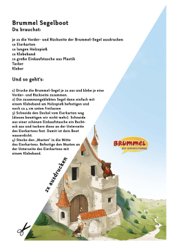 je 2x die Vorder- und R&uuml;ckseite der Brummel