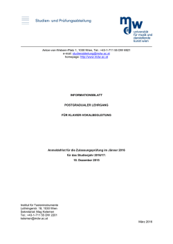 Infoblatt