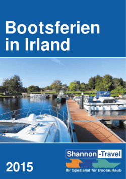 Bootsferien-Katalog 2015 - Shannon