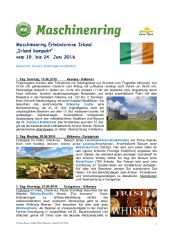 Maschinenring Erlebnisreise Irland „Irland kompakt“ vom 19. bis 24